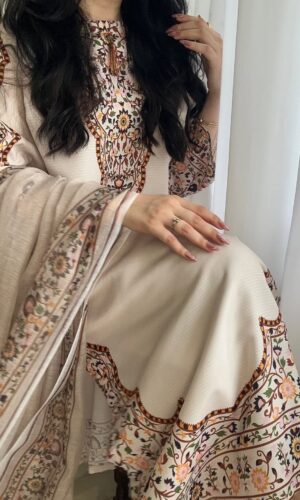 Alternative view of Printed Dure Fishan Three Piece